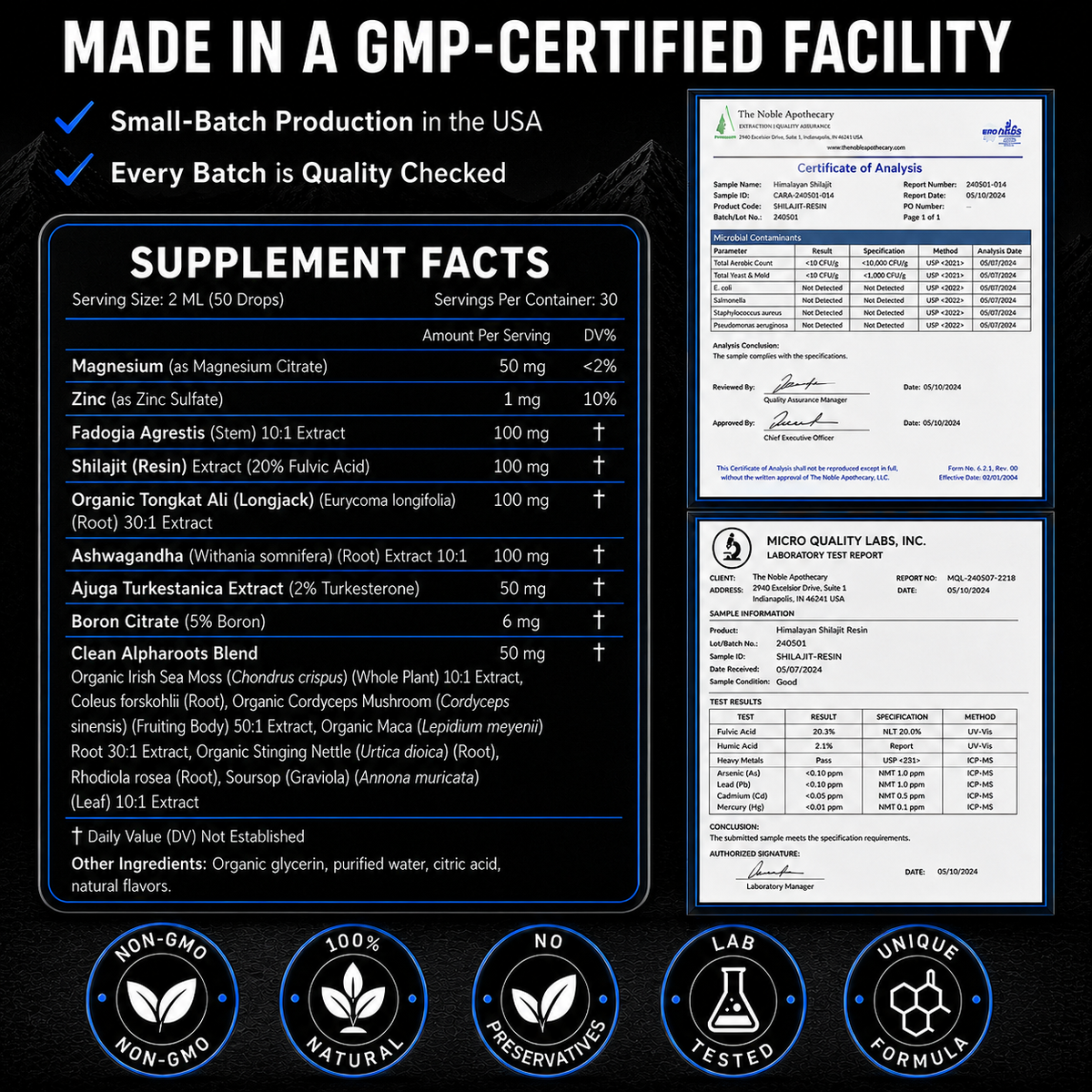 SELVVO VITALITY — Performance & Vitality Drops